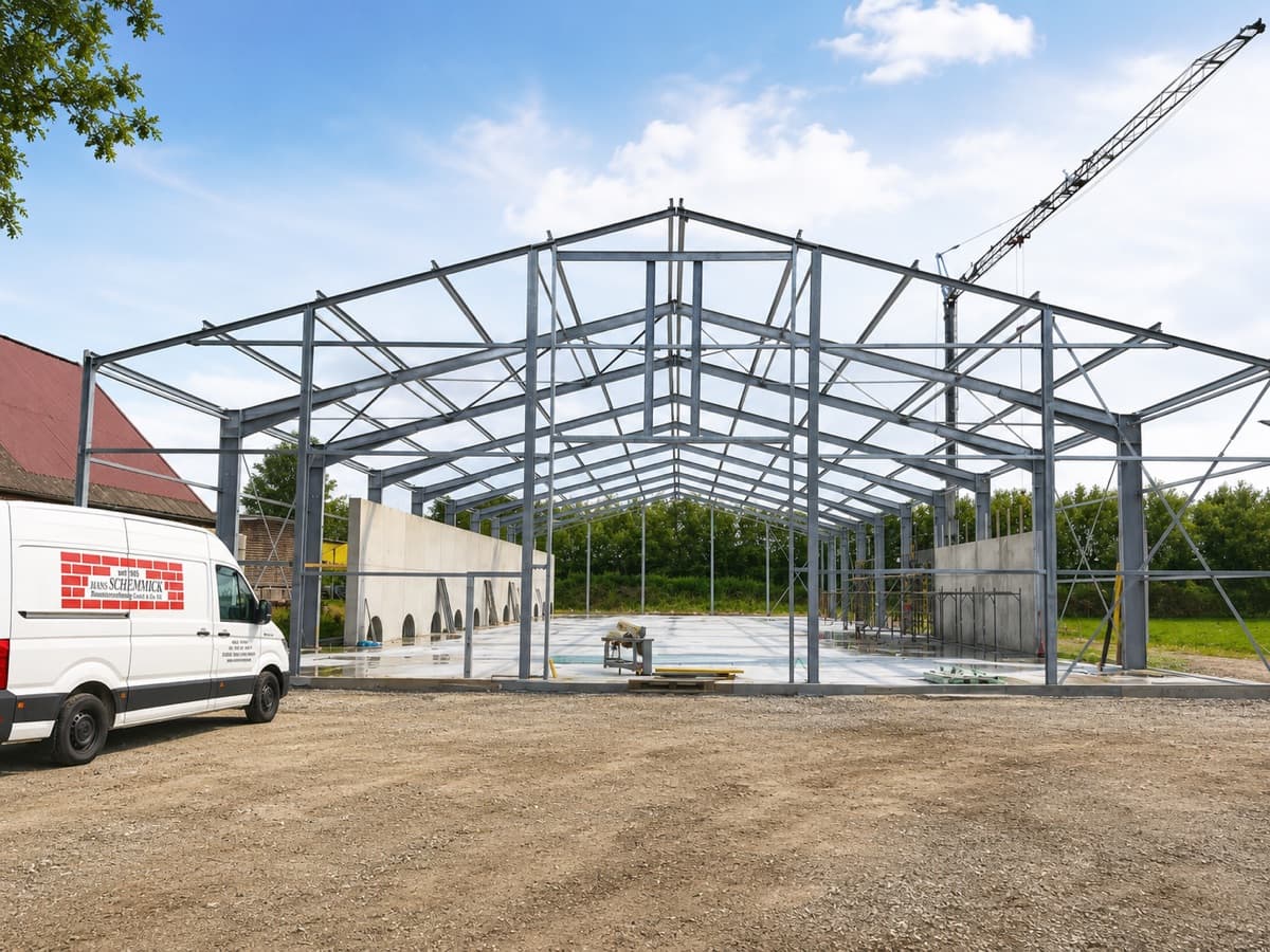 Landwirtschaftliches Bauprojekt von Schemmick