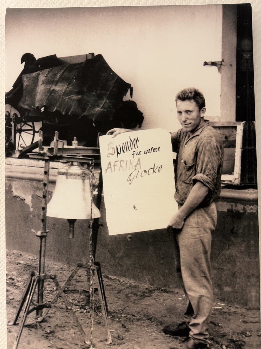 Firmengründer Hans Schemmick in den Anfangsjahren